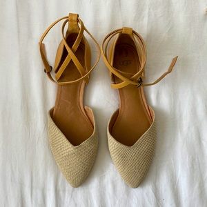 UGG | Leather/Suede Strappy Closed Toe Sandals